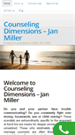 Mobile Screenshot of janmillercounseling.com
